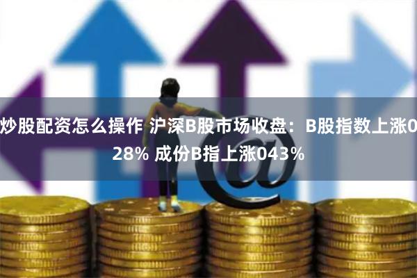 炒股配资怎么操作 沪深B股市场收盘：B股指数上涨028% 成份B指上涨043%